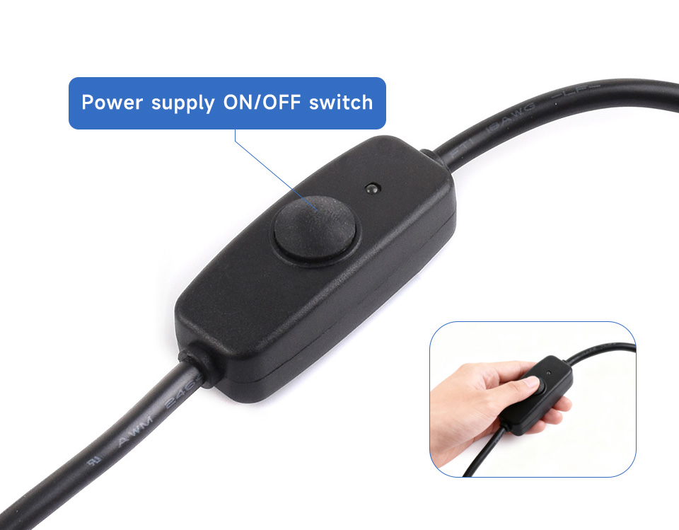 USB-C Supply Switch Button