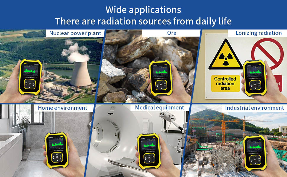 FNIRSIGC01 Geiger Counter Nuclear Radiation Detector Radiation