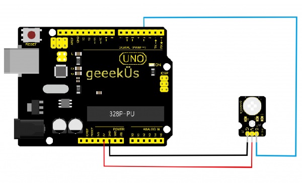 PIR Motion Sensor IR Pyroelectric Infrared Detector Module for Arduino ...
