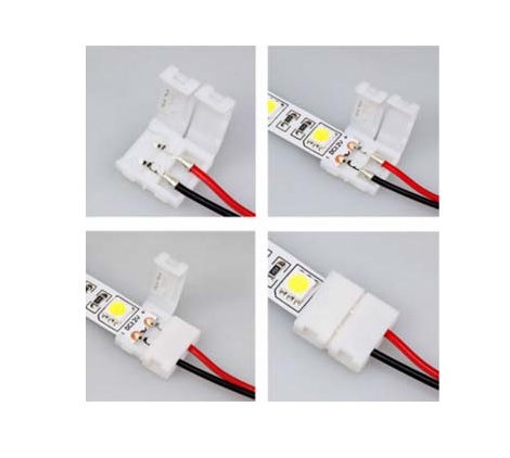 LED strip connector