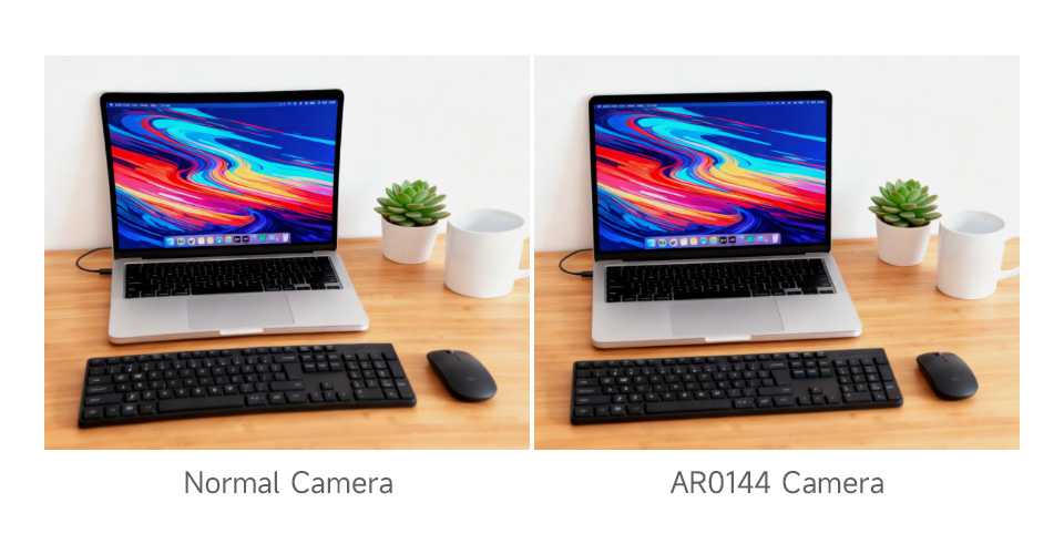 Distortion-free lenses