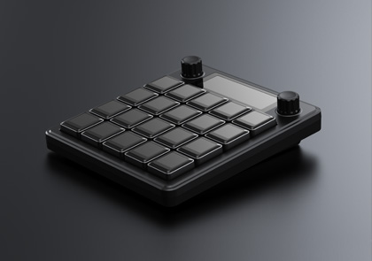 Waveshare MK20 Multi-Functional AI Voice Control Panel, placement method on the desktop