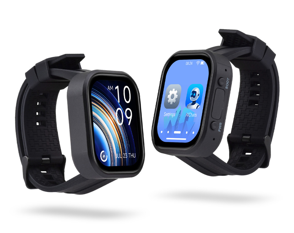 ESP32-C6 2.06inch touch display development board, front view