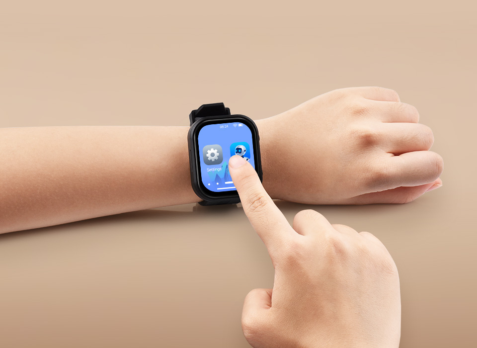 ESP32-C6 2.06inch touch display development board, touch demo