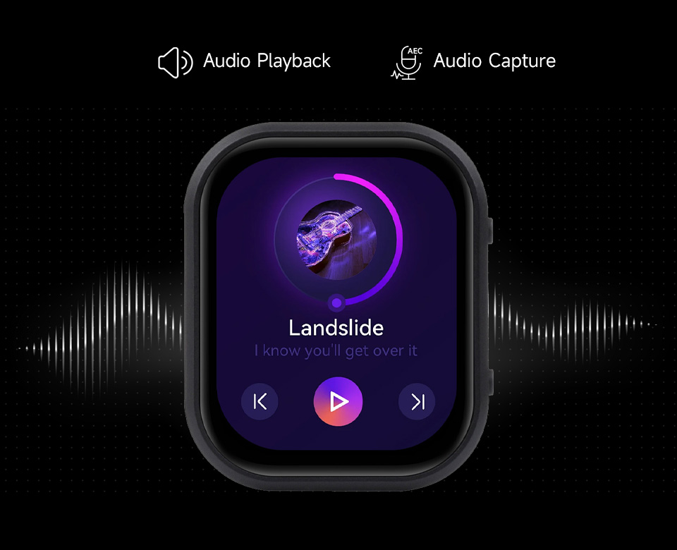 ESP32-C6 Touch AMOLED 2.06, onboard audio codec
