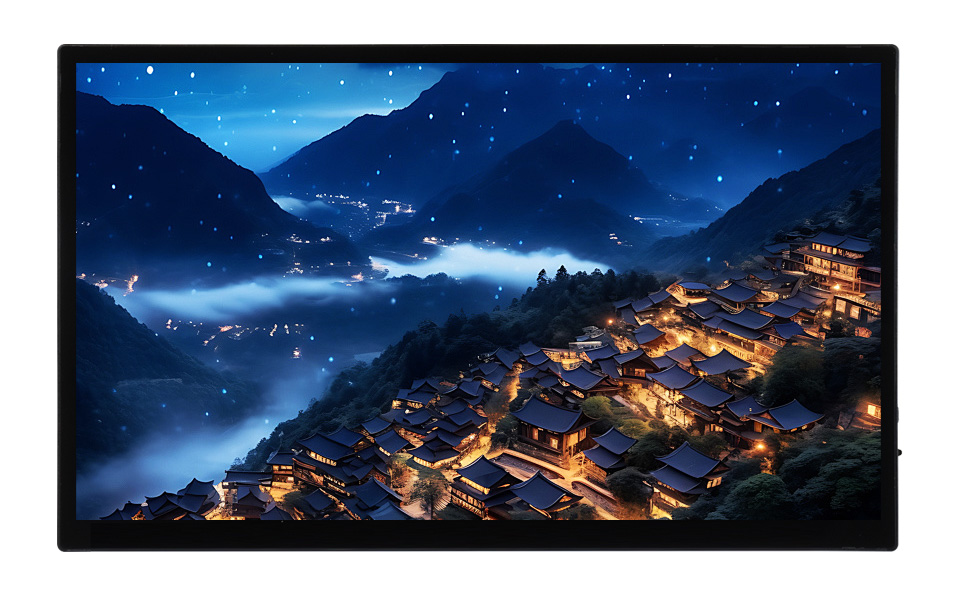 AMOLED contrast ratio