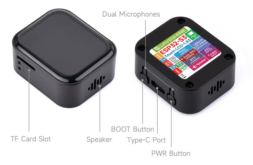 ESP32-S3 Touch LCD 1.83 Function Introduction