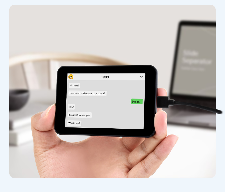 AI speech interaction example 2