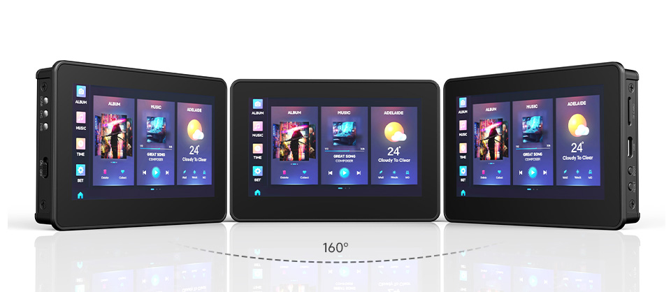 RP2350 4.3inch Capacitive Touch Display, IPS display panel