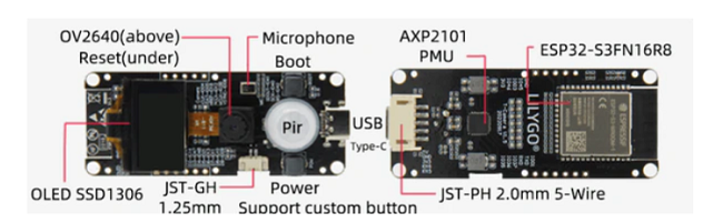 ESP32-S3- LILYGO-A