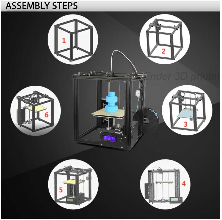 to 3 assemble how ender 4 Printer 04 DIY 3D KIT Ender Kit 3D