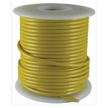 22HST100-5 22AWG Yellow Stranded Hook-Up Wire-100ft