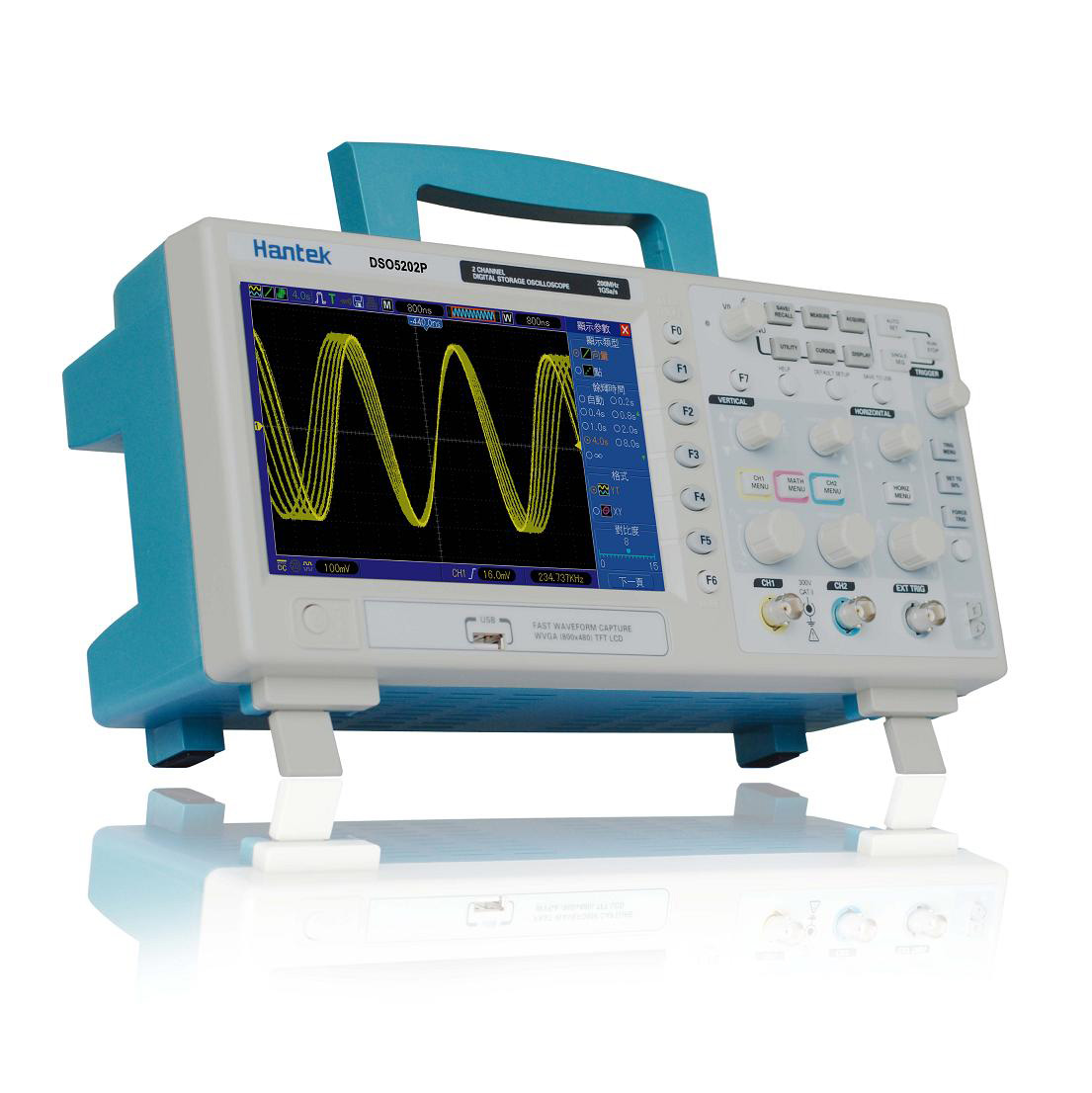 DSO5202P Hantek 200MHz 2 Channel Digital Storage Oscilloscope