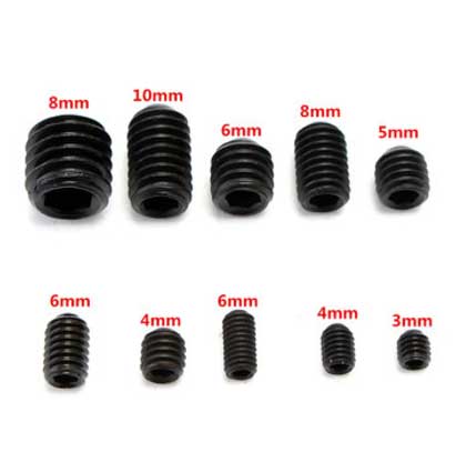 H-KIT-07A Carbon Steel Hex Socket Screws Variety Pack (200 pieces)