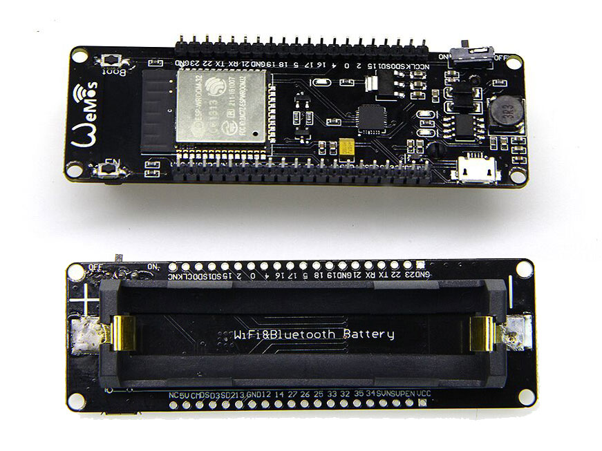 OLED desarrollo CP2102 approx. 2.44 cm Wemos TTGO ESP32 Wifi Bluetooth 18650 Batería 0.96 in 