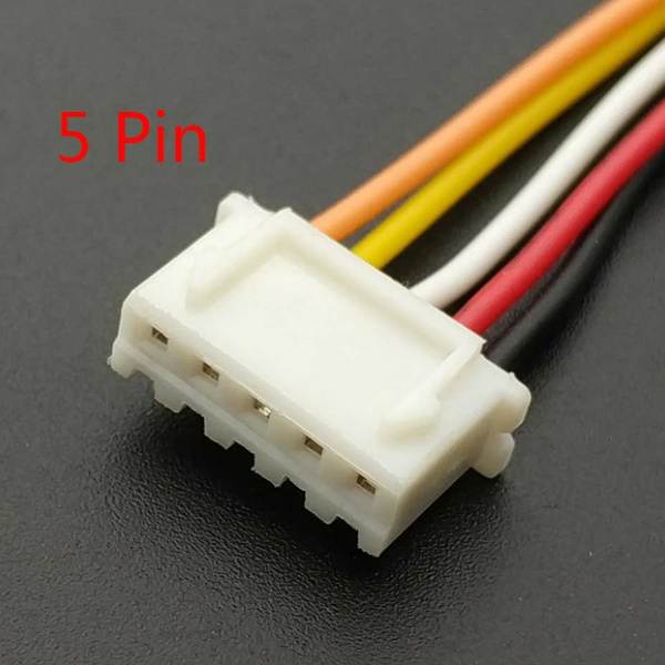 Con Jst Xh A Jst Xh Five Pin Female Connector Plug With Mm Cable Mm Pitch