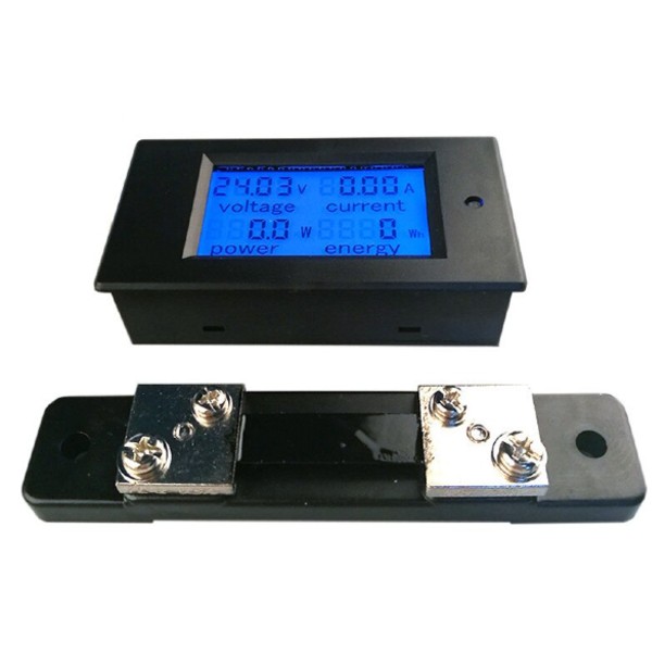 PZEM-051 6.5-100VDC 100A 4in1 Digital Power Meter/Digital Watt Meter