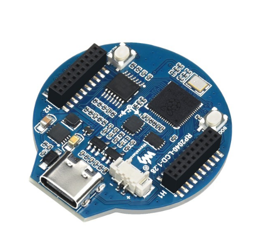 RP2040-LCD-1.28, RP2040 MCU Board, With 1.28inch Round LCD ...