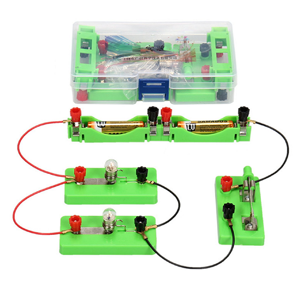 Kit d'apprentissage de circuit électrique de base pour enfants