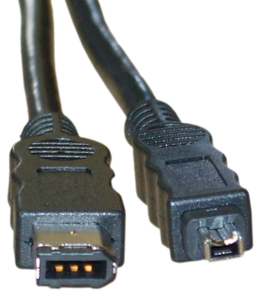 firewire ieee 1394 6 pin male to male usb 2.0 cable