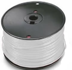 16HST1000-1 16 AWG White Stranded Hook-Up Wire-1000ft