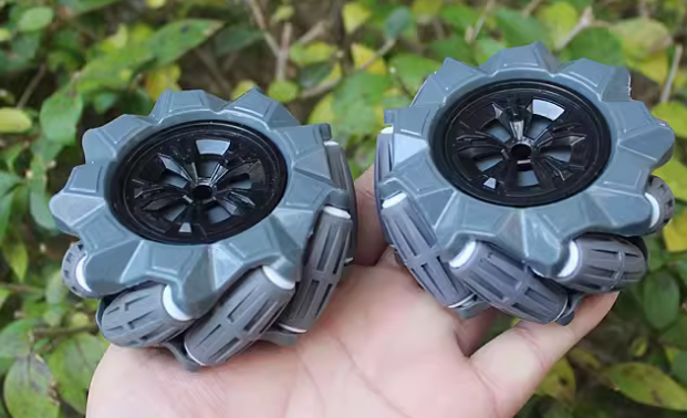 Grey Mecanum Wheels